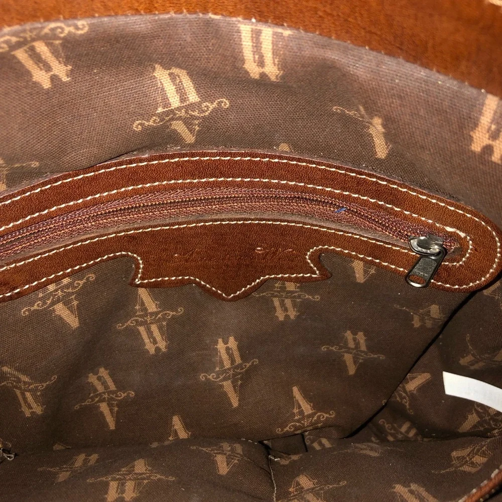 American West Hand tooled leather purse ✨💫🐴 - Picture 5 of 10